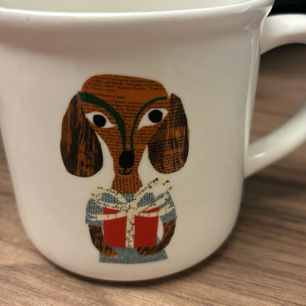 Pottery Barn & Denise Fiedler dog mug